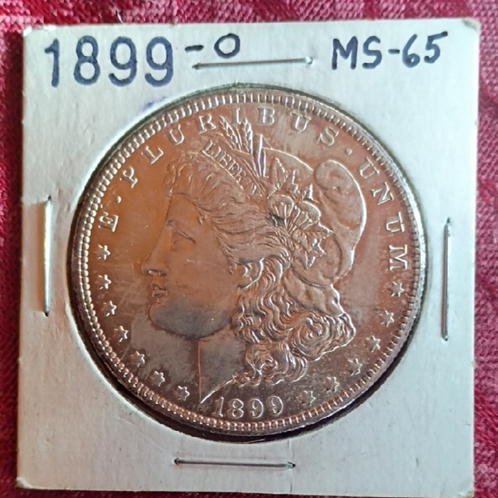 1899-O MS-65 Morgan Silver Dollar Coin